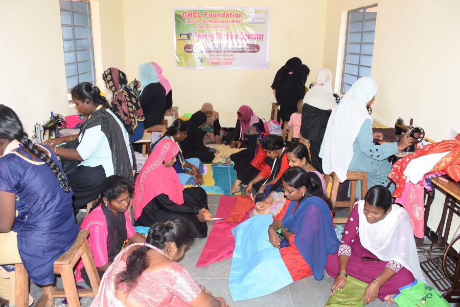 GHCL Textiles Empowers Women To Catalyse Social Change In Madurai, Manapparai
